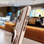 غطاء هاتف بحامل رائد فضاء مطلي بالكهرباء، لهواتف iPhone 17e / 16e، iPhone 17 Pro Max، iPhone 17 Pro، iPhone 17، iPhone Air، iPhone 16 Pro Max، iPhone 16 Pro، iPhone 16 Plus