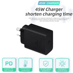 شاحن سريع M135 PPS / PD 45 واط USB-C / Type-C، قابس أستراليا، قابس أستراليا
