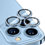 فيلم زجاج مقسى من سبائك الألمنيوم لعدسة الكاميرا الخلفية مع بريق ENKAY Hat-Prince، لهواتف iPhone 17 Pro / 17 Pro Max، iPhone 17، iPhone Air، iPhone 15 Pro / 15 Pro Max، iPhone 15 / 15 Plus