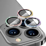 فيلم زجاج مقسى من سبائك الألمنيوم لعدسة الكاميرا الخلفية مع بريق ENKAY Hat-Prince، لهواتف iPhone 17 Pro / 17 Pro Max، iPhone 17، iPhone Air، iPhone 15 Pro / 15 Pro Max، iPhone 15 / 15 Plus