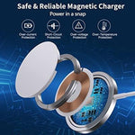 DS-WXC103 شاحن لاسلكي مغناطيسي MagSafe بقدرة 15W كحد أقصى لهواتف iPhone 15/14/13 وسماعات AirPods Pro، بدون محول، WXC103