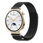 Milan Magnetic Steel Mesh Watch Band, For Huawei Watch GT4 46mm, For Huawei Watch GT4 41mm
