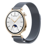 Milan Magnetic Steel Mesh Watch Band, For Huawei Watch GT4 46mm, For Huawei Watch GT4 41mm