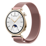 Milan Magnetic Steel Mesh Watch Band, For Huawei Watch GT4 46mm, For Huawei Watch GT4 41mm