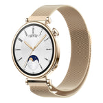 Milan Magnetic Steel Mesh Watch Band, For Huawei Watch GT4 46mm, For Huawei Watch GT4 41mm