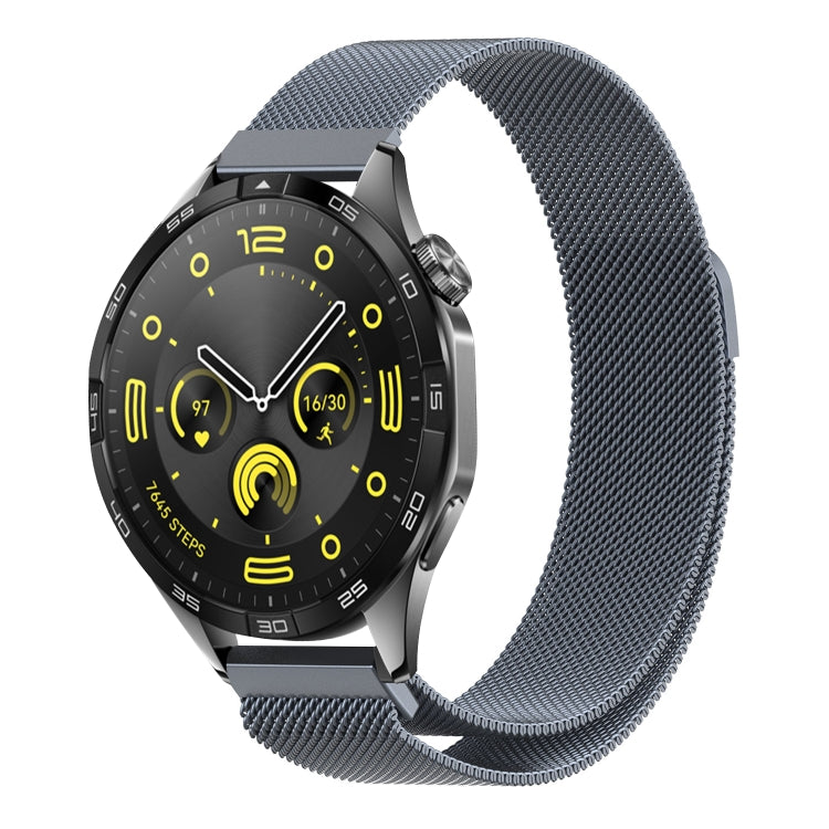 Milan Magnetic Steel Mesh Watch Band, For Huawei Watch GT4 46mm, For Huawei Watch GT4 41mm