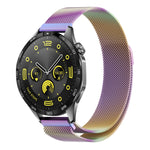 Milan Magnetic Steel Mesh Watch Band, For Huawei Watch GT4 46mm, For Huawei Watch GT4 41mm