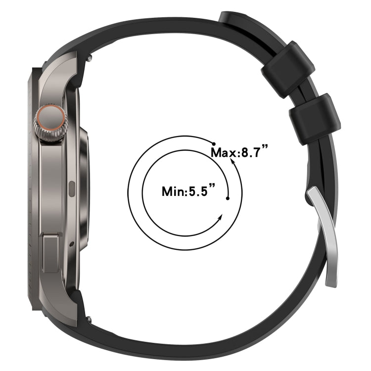 Vertical Texture Silicone Watch Band, For Amazfit Balance A2286