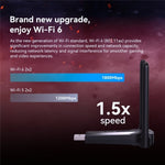بطاقة شبكة لاسلكية للألعاب LB-LINK WDN1800H USB 3.0 WiFi6 AX1800M جيجابت