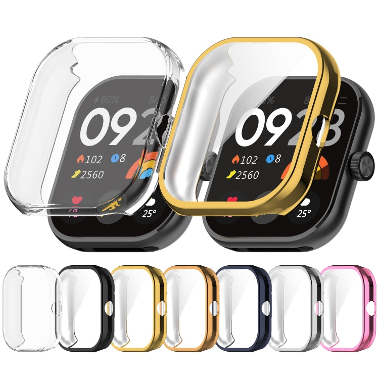Full Package TPU Electroplated Watch Protective Case, For Redmi Watch 4