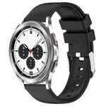 سوار ساعة سيليكون ناعم بلون صلب 20مم، لسامسونج Galaxy Watch 4 Classic بقياس 42مم، لسامسونج Galaxy Watch Active 2 بقياس 44مم، لسامسونج Galaxy Watch Active 2 بقياس 40مم، لسامسونج Galaxy Watch بقياس 42مم