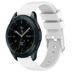 سوار ساعة سيليكون ناعم بلون صلب 20مم، لسامسونج Galaxy Watch 4 Classic بقياس 42مم، لسامسونج Galaxy Watch Active 2 بقياس 44مم، لسامسونج Galaxy Watch Active 2 بقياس 40مم، لسامسونج Galaxy Watch بقياس 42مم