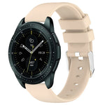 سوار ساعة سيليكون ناعم بلون صلب 20مم، لسامسونج Galaxy Watch 4 Classic بقياس 42مم، لسامسونج Galaxy Watch Active 2 بقياس 44مم، لسامسونج Galaxy Watch Active 2 بقياس 40مم، لسامسونج Galaxy Watch بقياس 42مم