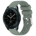 سوار ساعة سيليكون ناعم بلون صلب 20مم، لسامسونج Galaxy Watch 4 Classic بقياس 42مم، لسامسونج Galaxy Watch Active 2 بقياس 44مم، لسامسونج Galaxy Watch Active 2 بقياس 40مم، لسامسونج Galaxy Watch بقياس 42مم