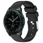 سوار ساعة سيليكون ناعم بلون صلب 20مم، لسامسونج Galaxy Watch 4 Classic بقياس 42مم، لسامسونج Galaxy Watch Active 2 بقياس 44مم، لسامسونج Galaxy Watch Active 2 بقياس 40مم، لسامسونج Galaxy Watch بقياس 42مم