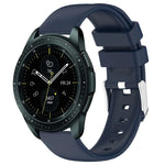 سوار ساعة سيليكون ناعم بلون صلب 20مم، لسامسونج Galaxy Watch 4 Classic بقياس 42مم، لسامسونج Galaxy Watch Active 2 بقياس 44مم، لسامسونج Galaxy Watch Active 2 بقياس 40مم، لسامسونج Galaxy Watch بقياس 42مم