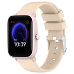 20mm Smooth Solid Color Silicone Watch Band, For Amazfit Pop Pro, For Amazfit Pop, For Amazfit GTS 2