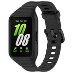 For Samsung Galaxy Fit 3 Integrated TPU Watch Band, Red, Black, White, Orange, Beige, Pink, Cyan, Sky Blue, Dark Green, Dark Blue, Green, Purple