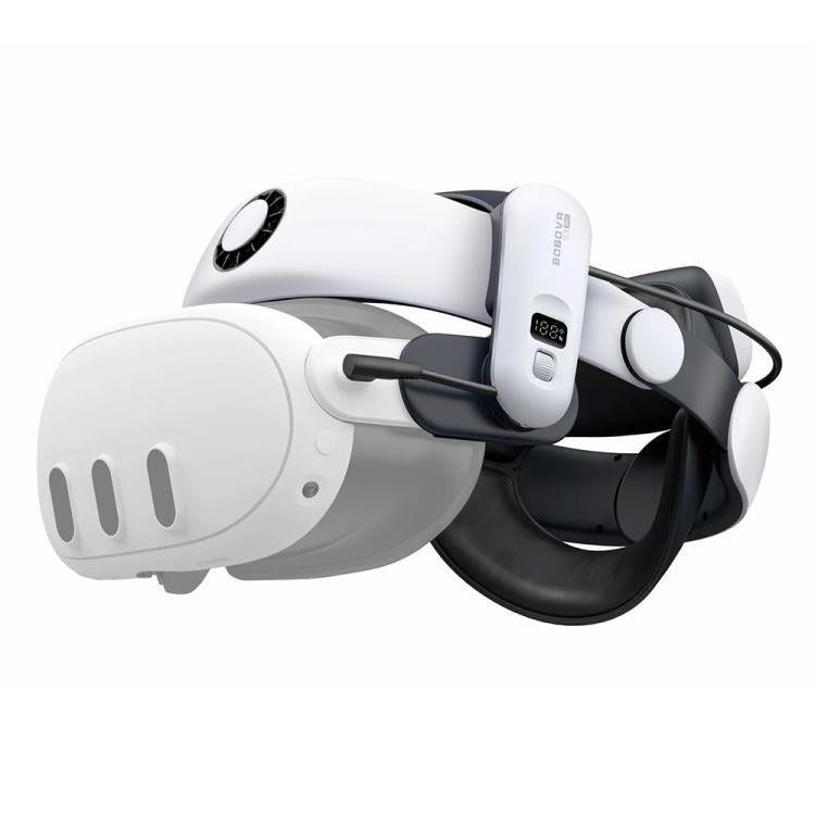 BOBOVR S3 Pro لحزام رأس ميتا كويست 3 VR مع بطارية 10000mAh، S3 Pro