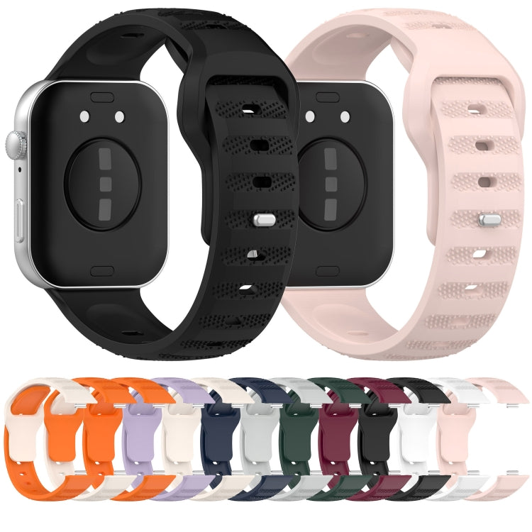 Wavy Dot Texture Silicone Sports Watch Band, For Huawei Watch Fit 3