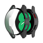 حافظة حماية ساعة كاملة من TPU مطلية بالكهرباء، لساعات Samsung Galaxy Watch FE بقياس 40mm