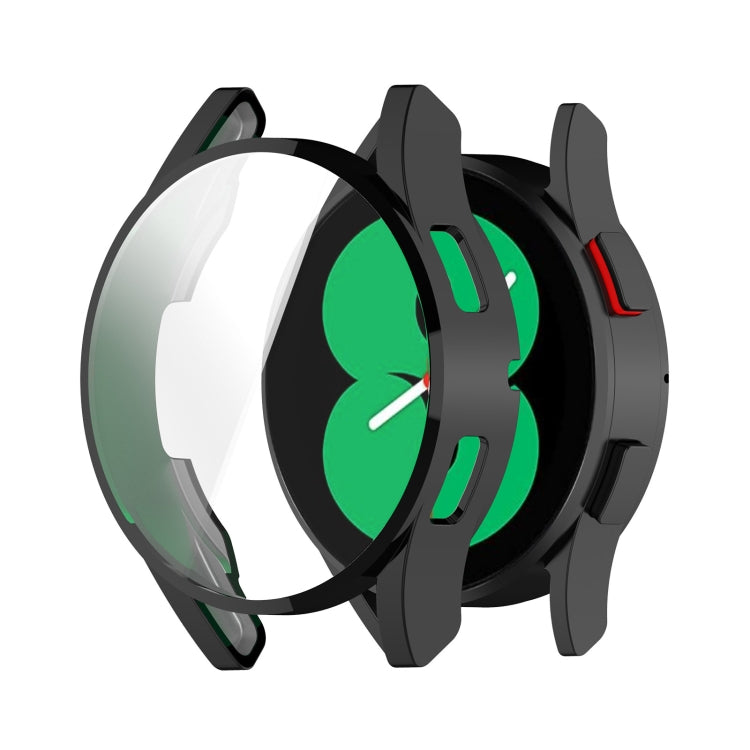 حافظة حماية ساعة كاملة من TPU مطلية بالكهرباء، لساعات Samsung Galaxy Watch FE بقياس 40mm