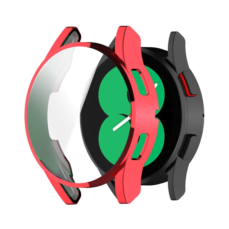 حافظة حماية ساعة كاملة من TPU مطلية بالكهرباء، لساعات Samsung Galaxy Watch FE بقياس 40mm