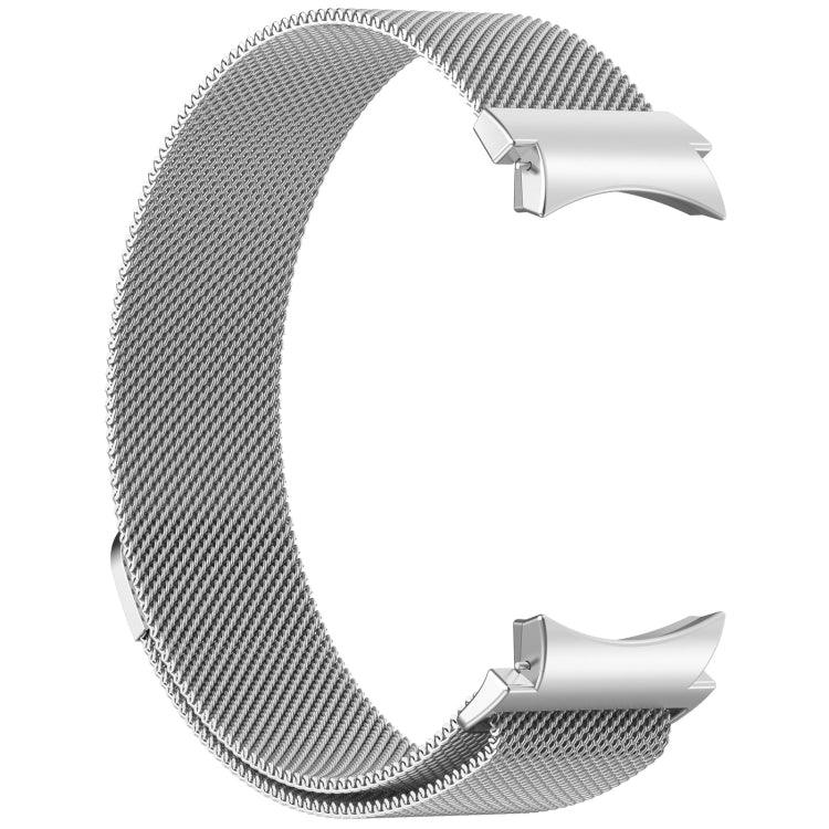 Milan magnetic quick release stainless steel watch band for Galaxy Watch, sleek design, adjustable length for comfort