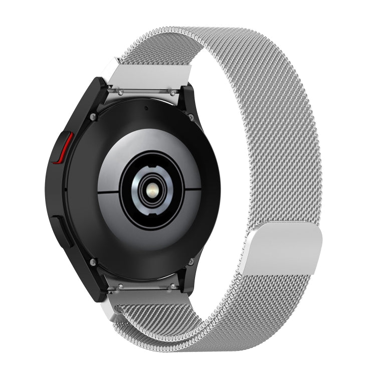 سوار ساعة ميلان مغناطيسي من الفولاذ المقاوم للصدأ، لساعات Samsung Galaxy Watch Ultra 47mm / Ultra 2025، وSamsung Galaxy Watch FE 40mm، وSamsung Galaxy Watch 7 40 / 44mm