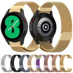 سوار ساعة ميلان مغناطيسي من الفولاذ المقاوم للصدأ، لساعات Samsung Galaxy Watch Ultra 47mm / Ultra 2025، وSamsung Galaxy Watch FE 40mm، وSamsung Galaxy Watch 7 40 / 44mm