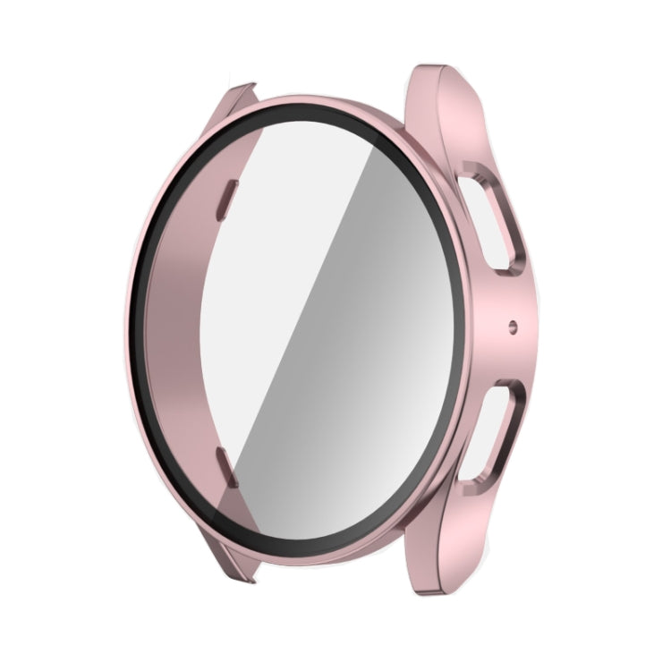 حافظة واقية متكاملة من PC + فيلم مقسى للساعات، لساعات Samsung Galaxy Watch 7 مقاس 44 مم، 40 مم