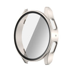 حافظة واقية متكاملة من PC + فيلم مقسى للساعات، لساعات Samsung Galaxy Watch 7 مقاس 44 مم، 40 مم