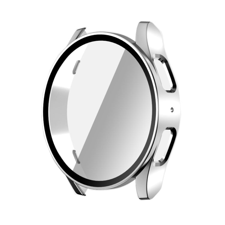 حافظة واقية متكاملة من PC + فيلم مقسى للساعات، لساعات Samsung Galaxy Watch 7 مقاس 44 مم، 40 مم