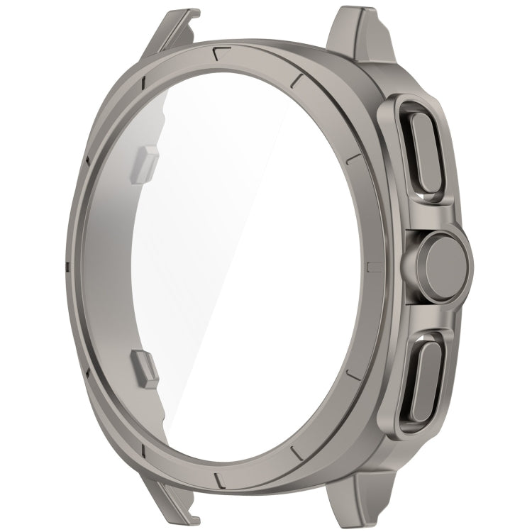 غطاء حماية متكامل من PC + فيلم مقسى لساعة Samsung Galaxy Watch 7 مقاس 40 مم