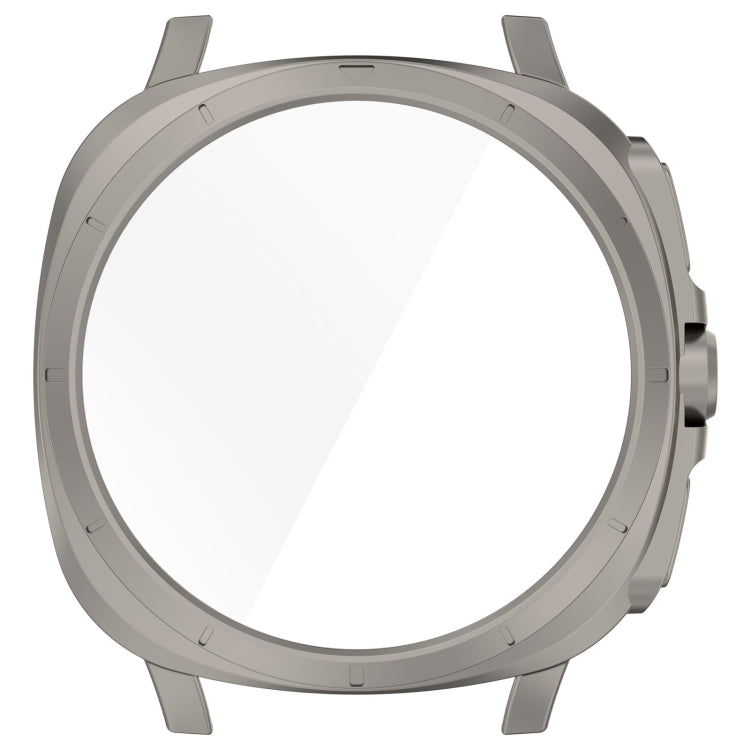 غطاء حماية متكامل من PC + فيلم مقسى لساعة Samsung Galaxy Watch 7 مقاس 40 مم