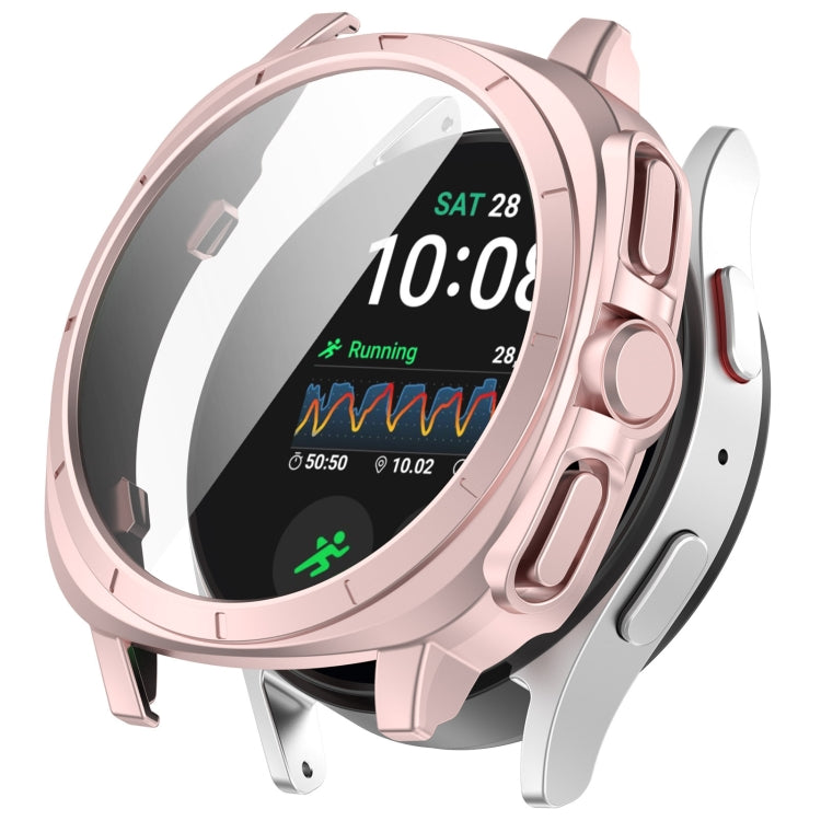 غطاء حماية متكامل من PC + فيلم مقسى لساعة Samsung Galaxy Watch 7 مقاس 40 مم