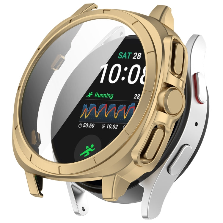غطاء حماية متكامل من PC + فيلم مقسى لساعة Samsung Galaxy Watch 7 مقاس 40 مم