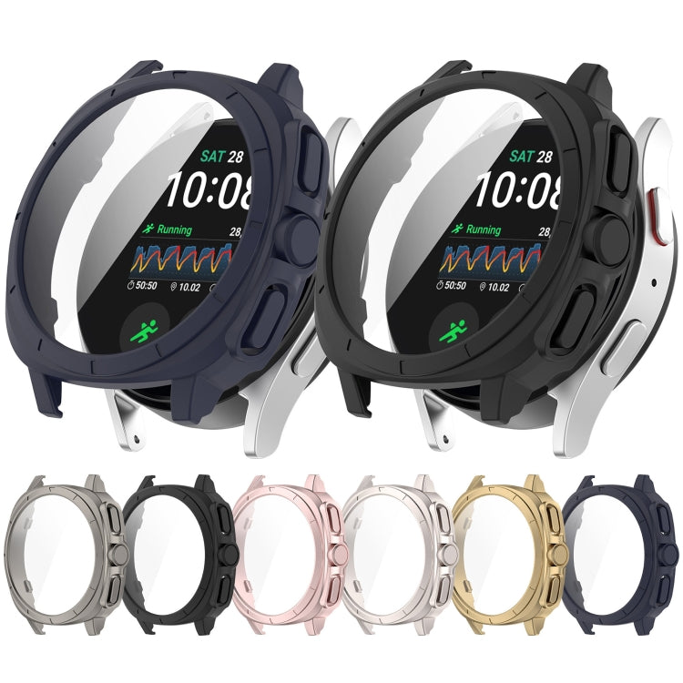 غطاء حماية متكامل من PC + فيلم مقسى لساعة Samsung Galaxy Watch 7 مقاس 40 مم