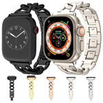 سوار ساعة بسلسلة معدنية قابلة للإزالة السريعة، لسلسلة Apple Watch 3 مقاس 38مم، لسلسلة Apple Watch 3 مقاس 42مم