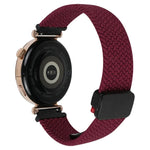22mm Magnetic Buckle Braided Watch Band, For Samsung Galaxy Gear S3 Classic, For Samsung Galaxy Watch 46mm