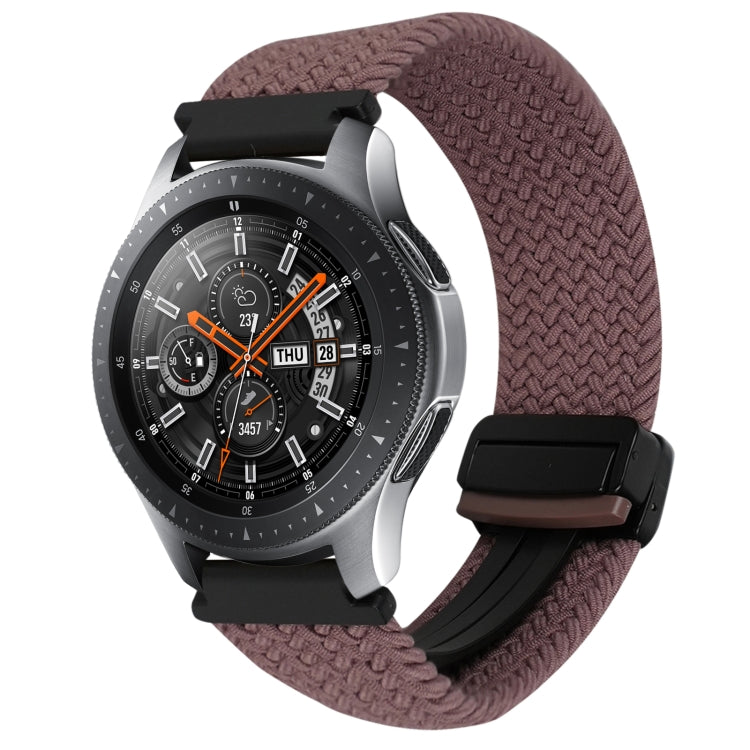 20mm Magnetic Buckle Braided Watch Strap, For Samsung Galaxy Watch Active, For Samsung Galaxy Watch 42mm