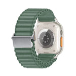 سوار ساعة نايلون مضفر بإبزيم مغناطيسي للطرق الوعرة، لسلسلة Apple Watch 6 مقاس 40مم، لسلسلة Apple Watch 6 مقاس 44مم، لسلسلة Apple Watch 5 مقاس 44مم، لسلسلة Apple Watch 5 مقاس 40مم، لسلسلة Apple Watch 4 مقاس 44مم، لسلسلة Apple Watch 4 مقاس 40مم