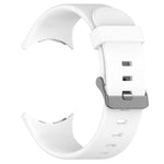 Solid Color Sports Silicone Watch Band, For Google Pixel Watch 4 / Watch 3 45mm