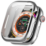 غطاء ساعة TPU مطلي شامل، لسلسلة Apple Watch 11 / 10 مقاس 46مم، لسلسلة Apple Watch 11 / 10 مقاس 42مم