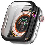 غطاء ساعة TPU مطلي شامل، لسلسلة Apple Watch 11 / 10 مقاس 46مم، لسلسلة Apple Watch 11 / 10 مقاس 42مم