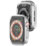 غطاء ساعة TPU مطلي شامل، لسلسلة Apple Watch 11 / 10 مقاس 46مم، لسلسلة Apple Watch 11 / 10 مقاس 42مم
