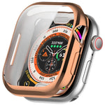 غطاء ساعة TPU مطلي شامل، لسلسلة Apple Watch 11 / 10 مقاس 46مم، لسلسلة Apple Watch 11 / 10 مقاس 42مم