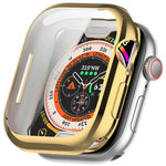 غطاء ساعة TPU مطلي شامل، لسلسلة Apple Watch 11 / 10 مقاس 46مم، لسلسلة Apple Watch 11 / 10 مقاس 42مم