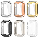 غطاء ساعة TPU مطلي شامل، لسلسلة Apple Watch 11 / 10 مقاس 46مم، لسلسلة Apple Watch 11 / 10 مقاس 42مم