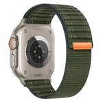 سوار ساعة نايلون بمشبك لاصق على شكل موجة بحرية، لسلسلة Apple Watch SE 2022 مقاس 40مم، لسلسلة Apple Watch SE 2022 مقاس 44مم، لسلسلة Apple Watch 7 مقاس 41مم، لسلسلة Apple Watch 7 مقاس 45مم، لسلسلة Apple Watch 6 مقاس 40مم، لسلسلة Apple Watch 6 مقاس 44مم